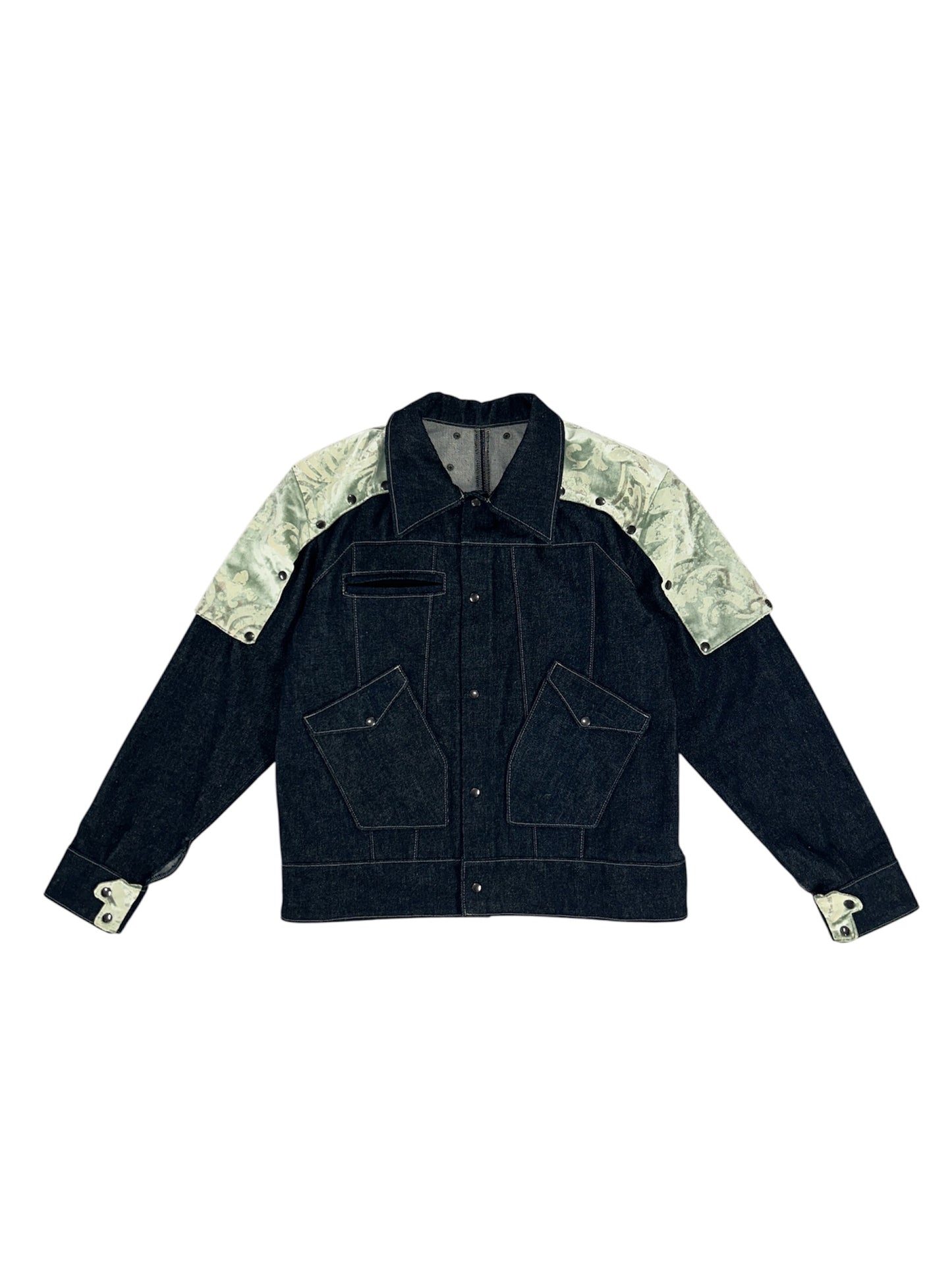 1/1 Denim Mint Patch Jacket