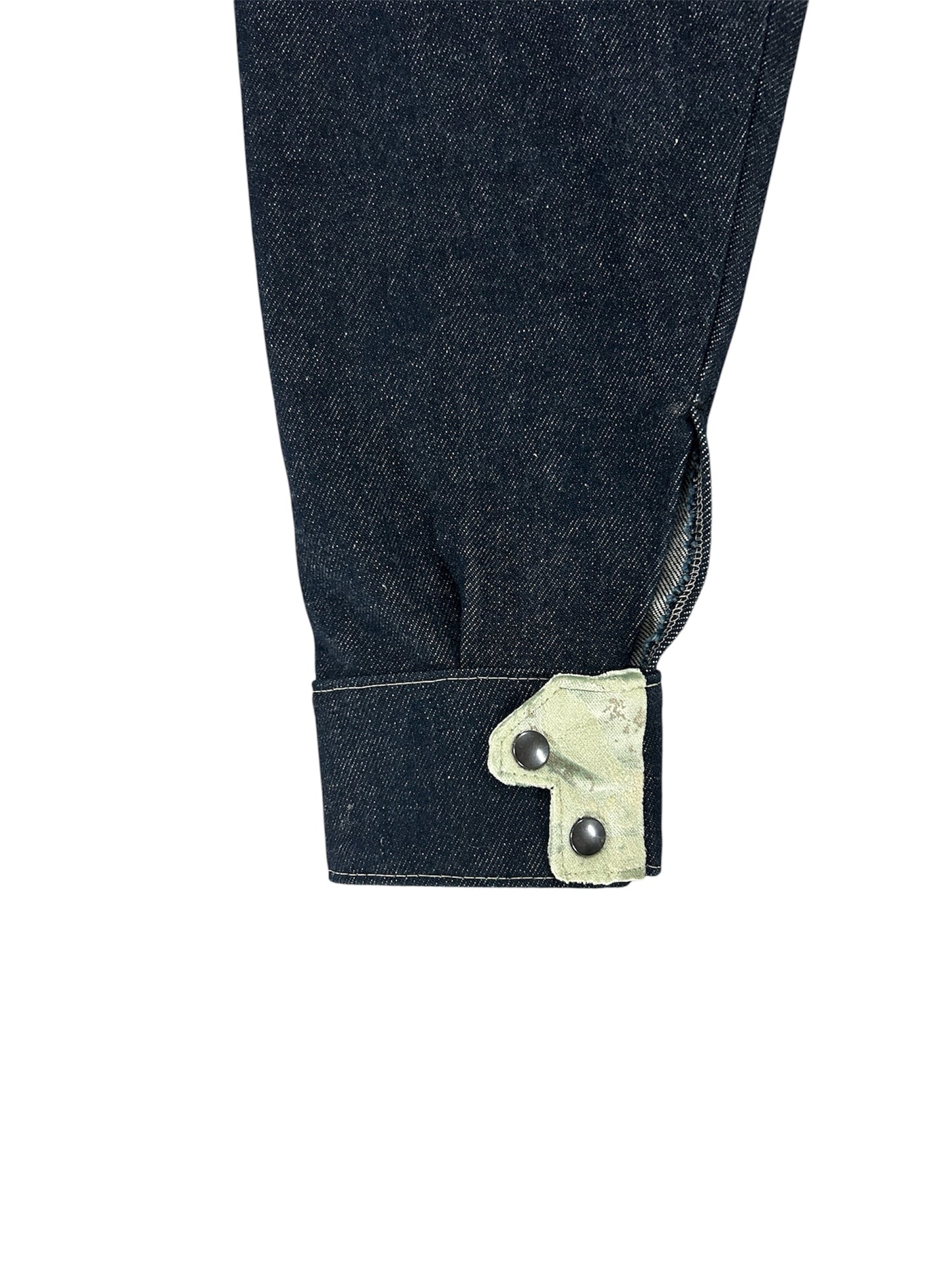 1/1 Denim Mint Patch Jacket