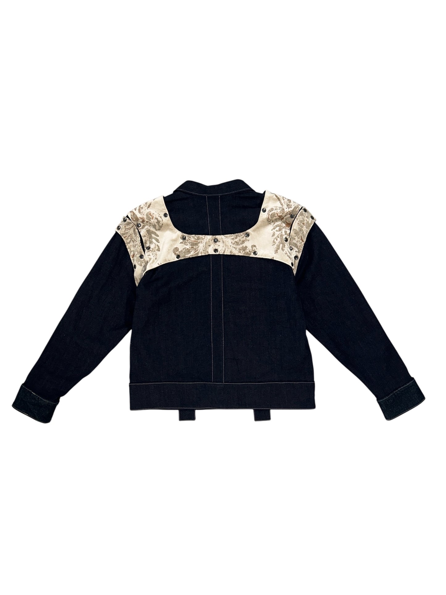 1/1 Denim Beige Patch Jacket