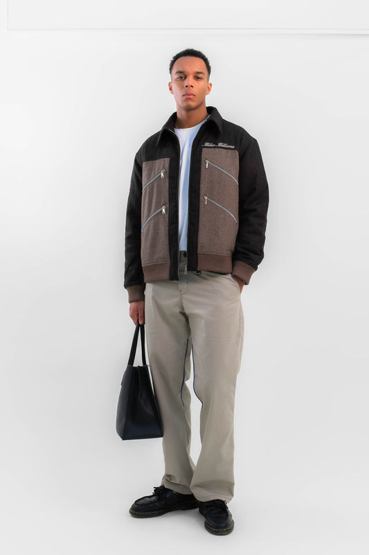 1/1 Brown M Relaxed Pants