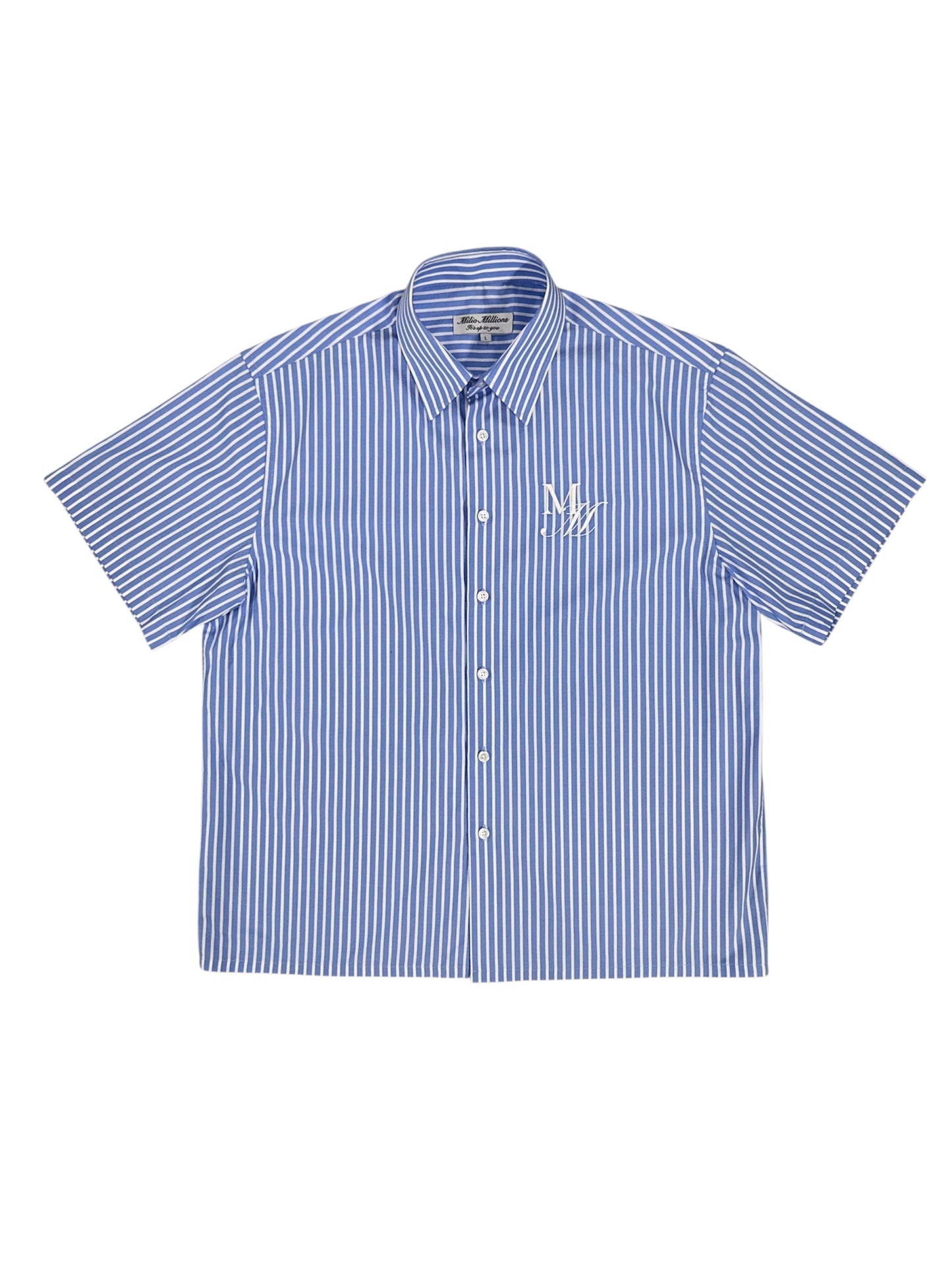 Blue Button Up