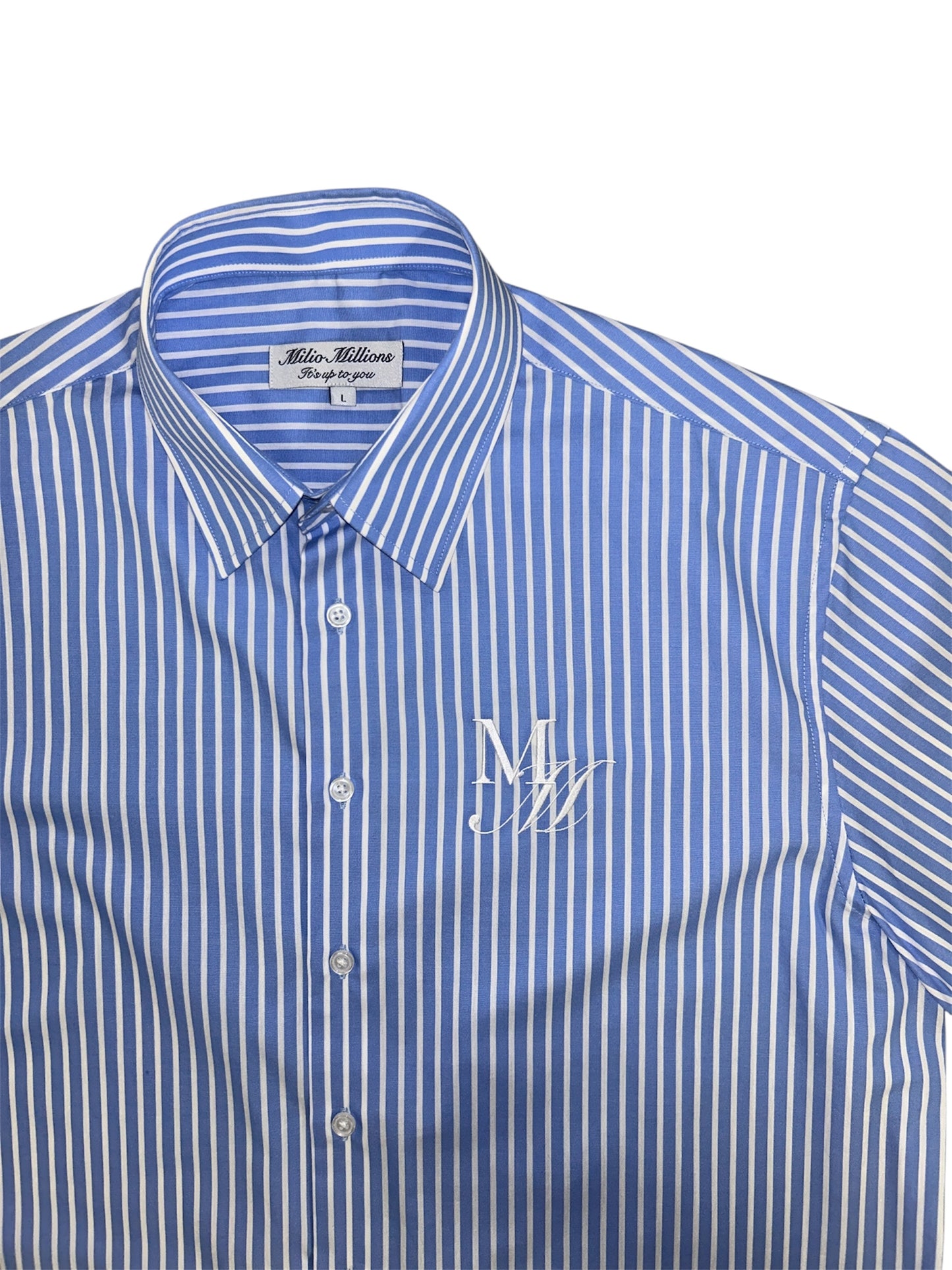 Blue Button Up