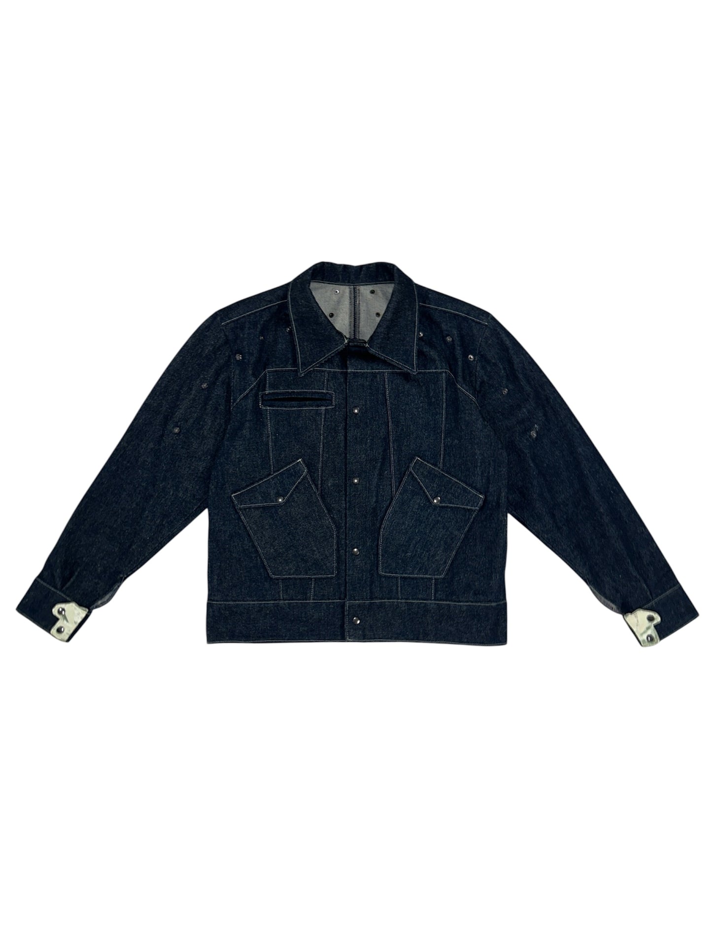 1/1 Denim Mint Patch Jacket